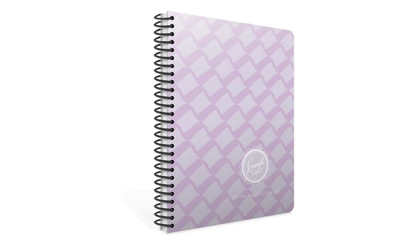 Gıpta Smooth Spiralli Karton Kapak Defter 19X26Cm 80 Yaprak Kareli (4 Lü Paket) 3790 ürün görseli 1