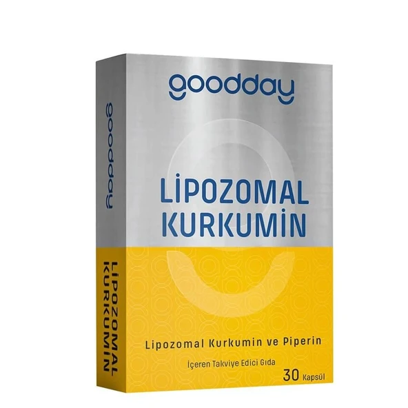 Goodday LIPOZOMAL KURKUMIN 30 Likit Kapsül ürün görseli 1