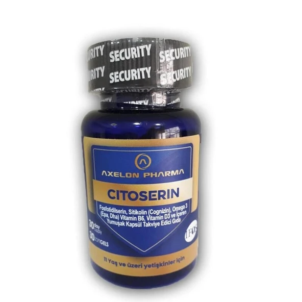 Axelon Citoserin 30 Yumuşak Kapsül ürün görseli 1