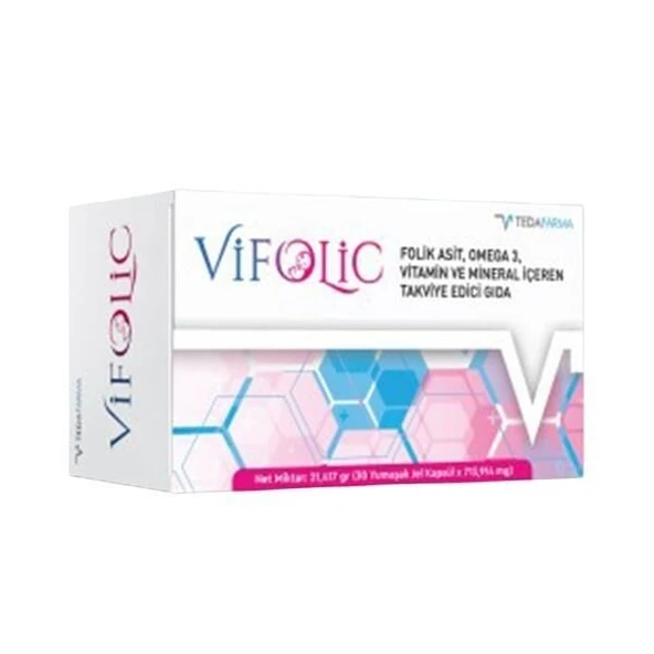 ViFolic 30 Soft Jel Kapsül ürün görseli 1