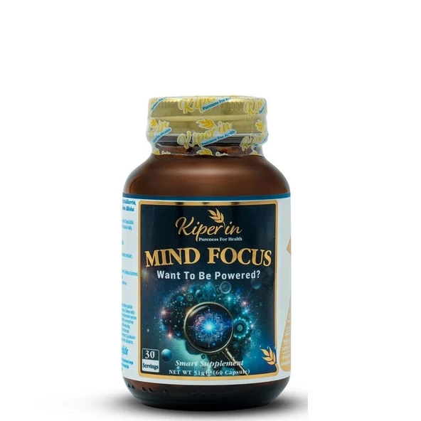 Kiperin Mind Focus 60 Kapsül ürün görseli 1