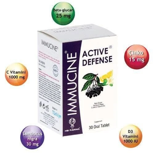 Immucine Active Defense 30 Tablet ürün görseli 1