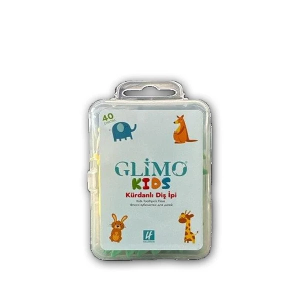 Glimo Kids Kürdanlı Diş İpi 40lı ürün görseli 1