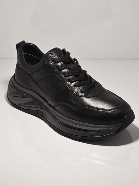 Voyager M534 Siyah Erkek Günlük Deri Comfort Casual Ayakkabı ürün görseli 1
