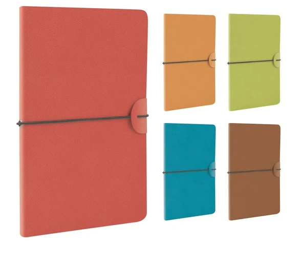 Gıpta Keepnotes Esnek Deri Kapak Not Defteri 13X21Cm 120 Yaprak Çizgili (3 Lü Paket) ürün görseli 1