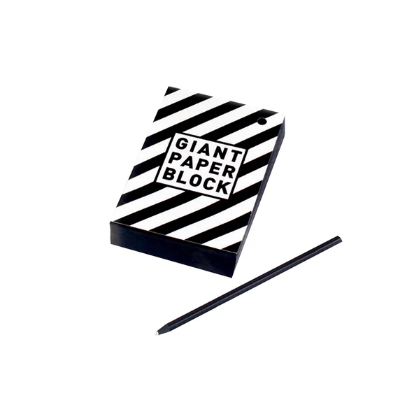 Container Giant Paper Block Siyah Ciltli 200 Yaprak Not Defteri (2 Li Paket) ürün görseli 1