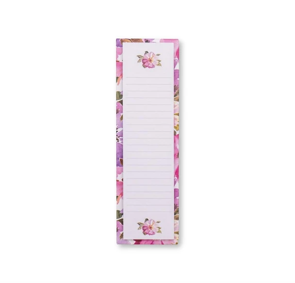 Victoria's Journals Water Color Pink 5,5X18,5Cm Slim Sticker Yapışkanlı Not Kağıdı ürün görseli 1