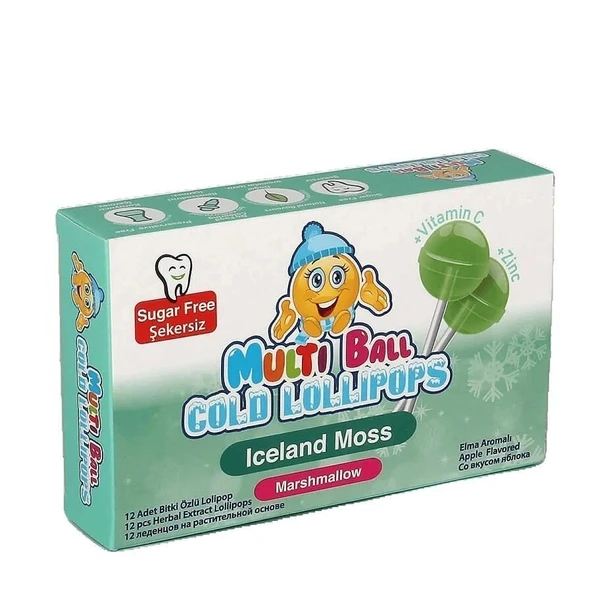 Multiball Cold Lolipop Iceland Moss 12'li ürün görseli 1
