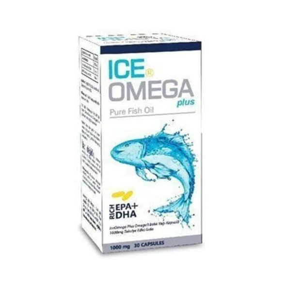 Ice Omega Plus 1000mg 30 Kapsül ürün görseli 1