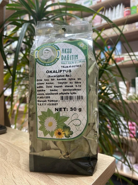 Aksu Dağıtım Okaliptus Yaprağı 30 Gr ürün görseli 1