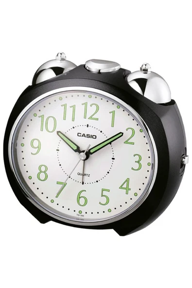 CASIO Tq-369-1df Alarmlı Işıklı Siyah Çalar Masa Saati ürün görseli 1