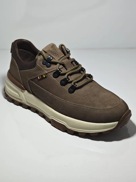 Voyager M436 Kahverengi Erkek Günlük Deri Comfort Casual Ayakkabı ürün görseli 1