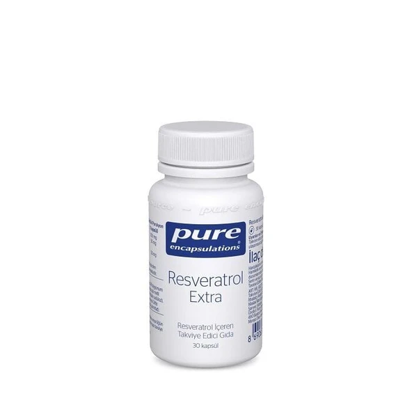 Pure Resveratrol Extra 30 Kapsül ürün görseli 1