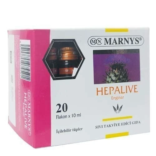 Marnys Hepalive Enginar 10ml 20 Ampul ürün görseli 1