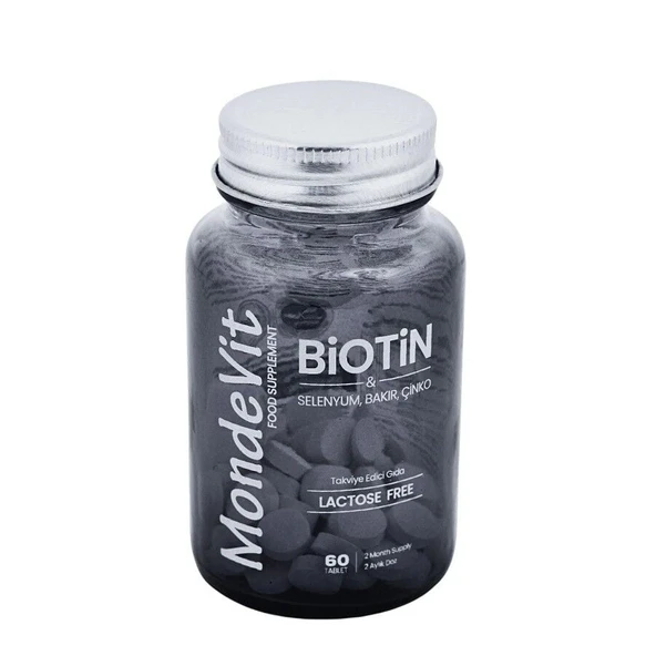 Mondevit Biotin 60 Tablet ürün görseli 1