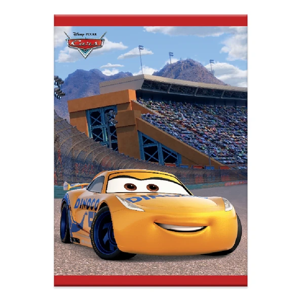 Cars A5 40 Yaprak Çizgili Pp Kapak Dikişli Defter 60 Gram (12 Li Paket) ürün görseli 1