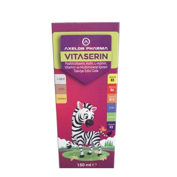 Axelon Vitaserin Sıvı Şurup 150 ML ürün görseli 1