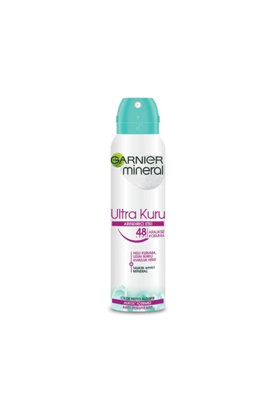 Garnier Mineral Deodorant Ultra Kuru Hızlı Kuruma 150 ml ürün görseli 1