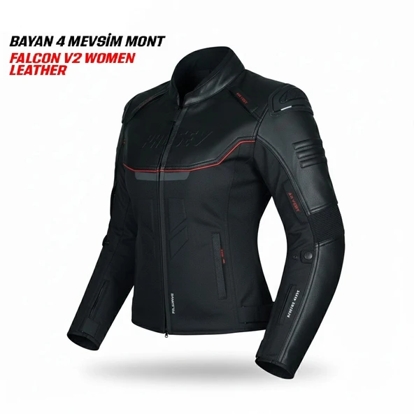 FALCON V2 4 MEVSİM KADIN MONT DERİ ürün görseli 1
