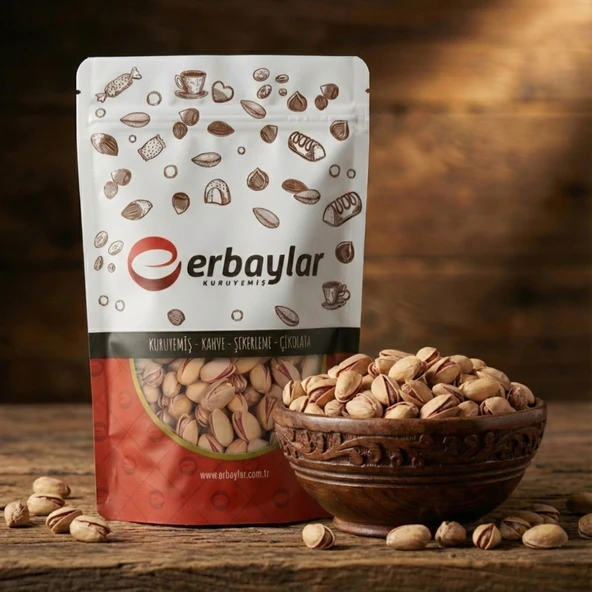 Erbaylar Siirt Fıstığı Kavrulmuş Tuzlu - 250 Gr ürün görseli 1
