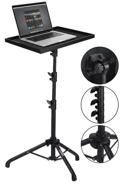 Lastvoice LP-20L Ayarlanabilir Yüksek Kaliteli Notebook Laptop Standı Sehpası 70-160 Cm Yükseklik Ayarlı ürün görseli 1