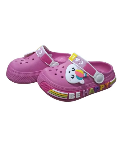 Calx Kız Bebek-Çocuk Figürlü Kaydırmaz Taban Terlik Sandalet BNT9020 ürün görseli 1
