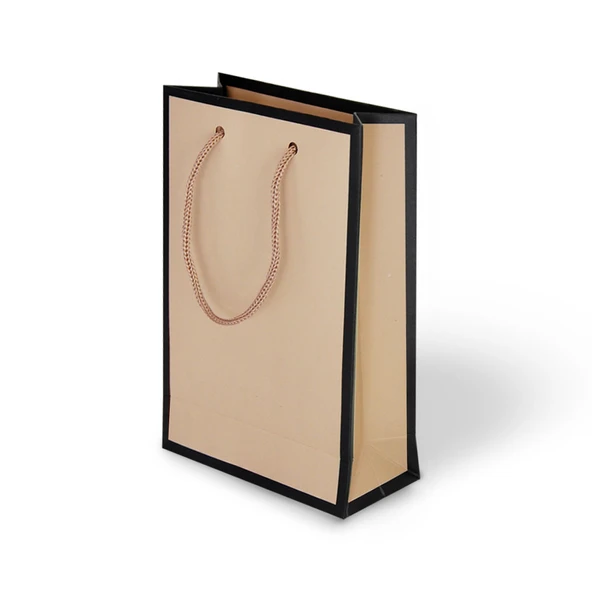 İp Saplı Karton Çanta 26x40x8cm 10 Adet ürün görseli 1