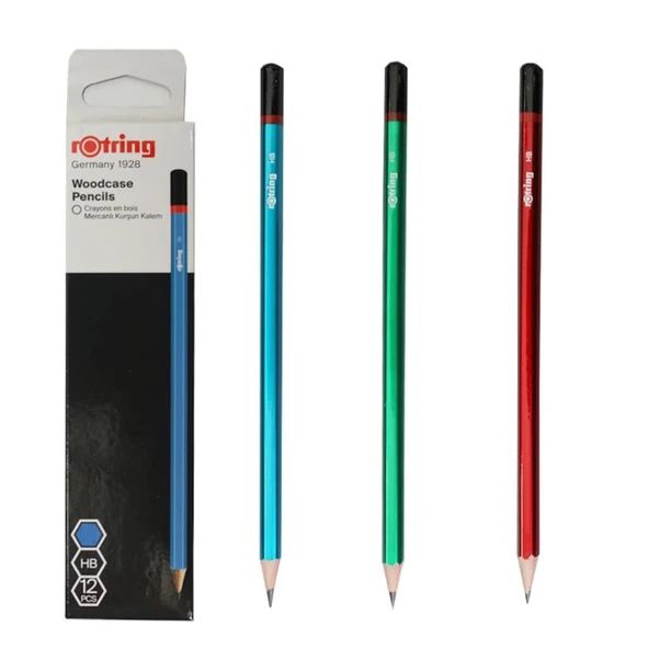 Rotring Mercanlı Kurşun Kalem 2090065 (12 Li Kutu) ürün görseli 1