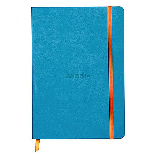 Liz Ofset Lastikli Defter Turkuaz 19X25 Cm Çizgili TOFS130Ç ürün görseli 1