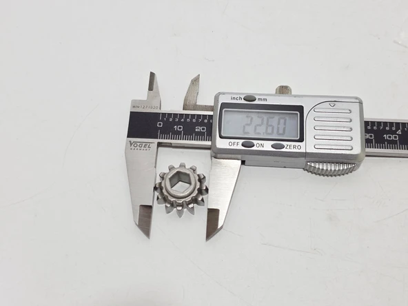 PMPC9505 Metal Dişli 12 Diş (5 Adet) - Resim 4