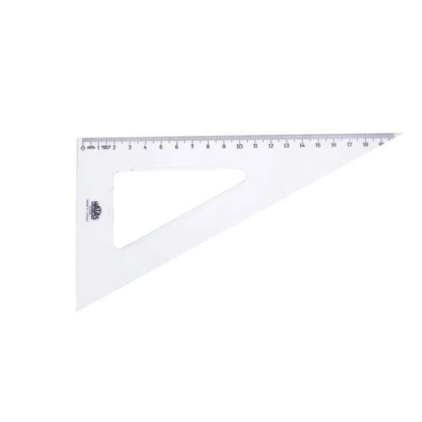 Hatas Gönye Ögrenci Tipi 21 Cm 60 Derece 0750 ürün görseli 1