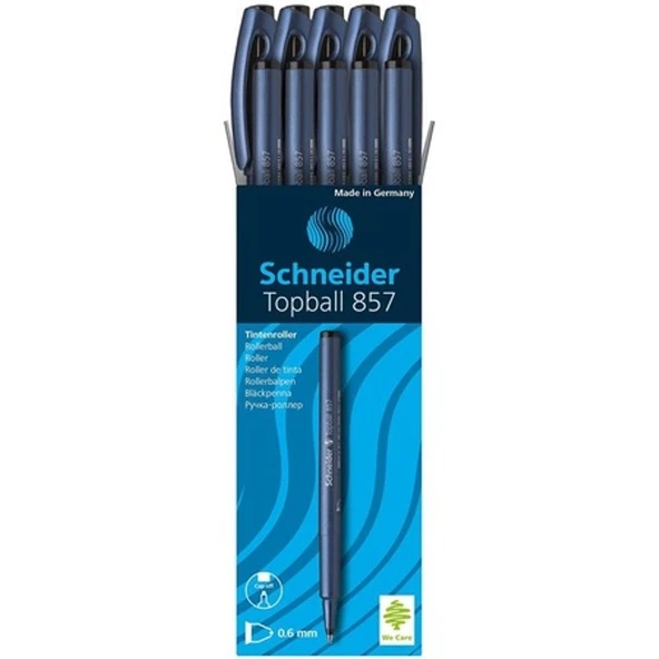 Schneider 857 Topball Roller Kalem Mavi 10 Lu (1 Paket 10 Adet) ürün görseli 1