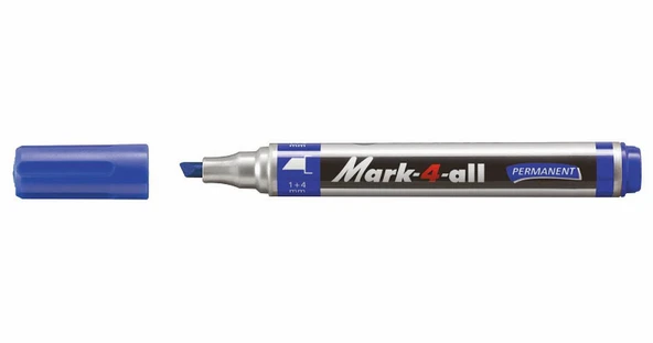 Stabilo Mark-4-All Kesik Uç Markör Kalem Mavi 653-41 ürün görseli 1