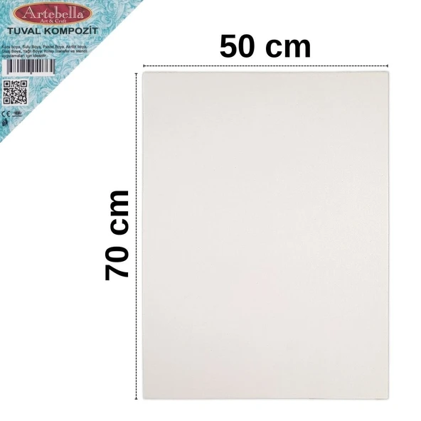 Artebella Tuval Kompozit Plaka 50X70 Cm 8680256040870 ürün görseli 1