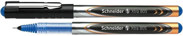Schneider 805 Roller Kalem Xtra İğne Uç 0.5 Mm Mavi Scx036 (10 Lu Kutu) ürün görseli 1