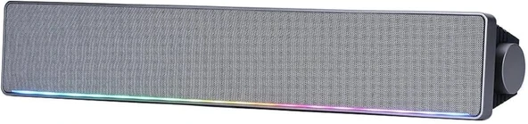 Hp DHE-6003 10W RGB Arka Işık Type-C-USB Multimedya Speaker Hoparlör ürün görseli 1