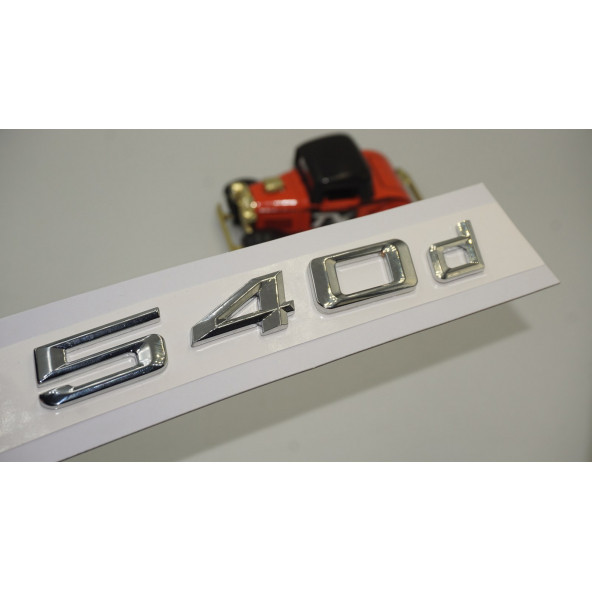 Bmw 540d Bagaj Krom Metal 3M 3D Yazı Logo ürün görseli 1