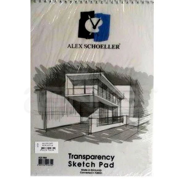 Alex Schoeller 820 A-4 Dikey Spiralli Eskiz Çizim Blok 90 Gr 60 Yaprak A.Esk.Blk.090.04 ürün görseli 1
