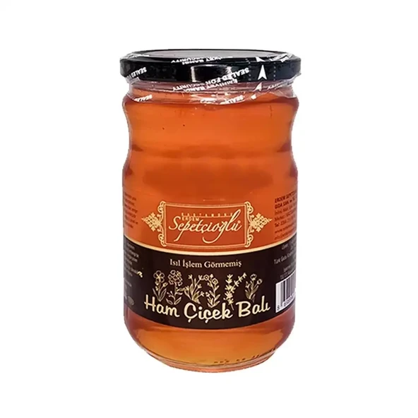 Sepetçioğlu Kastamonu Meşhur Doğal Ham Çiçek Balı 850 G (Isıl İşlem Görmemiş) ürün görseli 1