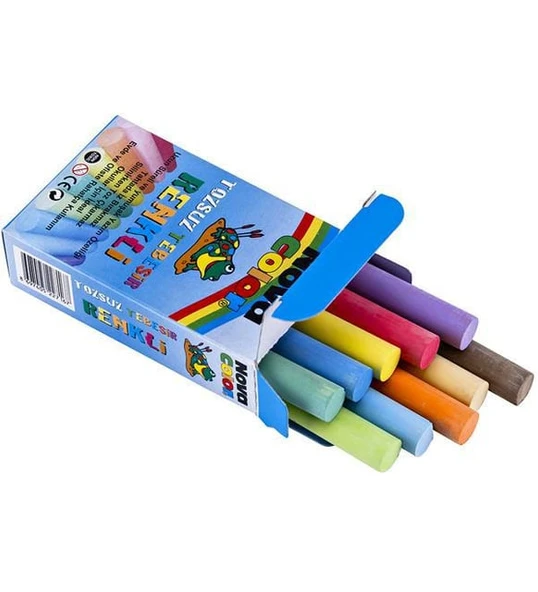 Nova Color Tebeşir Tozsuz Renkli Nc-4111 (10 Lu Paket) ürün görseli 1