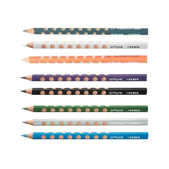 Lyra Groove Jumbo Kuru Boya Kalemi - 8 RENK ürün görseli 1