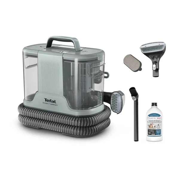 Tefal IN3020 Clean It Kompakt 400 Watt 1,4 Litre Kapasiteli Halı & Koltuk Temizleyici 1830009684 ürün görseli 1
