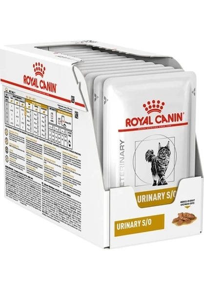 Royal Canin Urinary S/O Yaş Kedi Maması 12x85 Gr ürün görseli 1