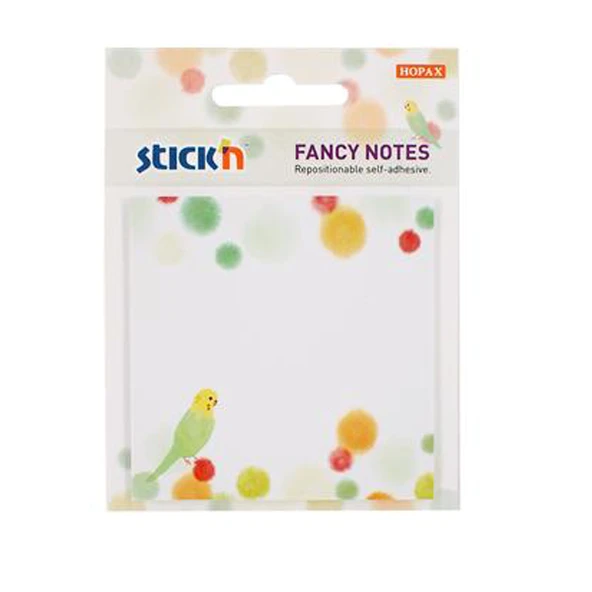 Hopax Stickn Yapışkanlı Not Kağıdı Fancy 5.Seri 30 Yaprak 76X76 Mm 4-2173200-5001 ürün görseli 1