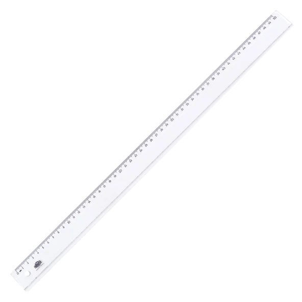 Hatas Plastik Öğrenci Cetveli 50 Cm 0170 ürün görseli 1