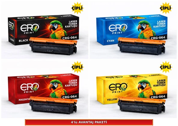 Canon İ-sensys MF-832Cdw Muadil Toner - 4 Renk Set ürün görseli 1