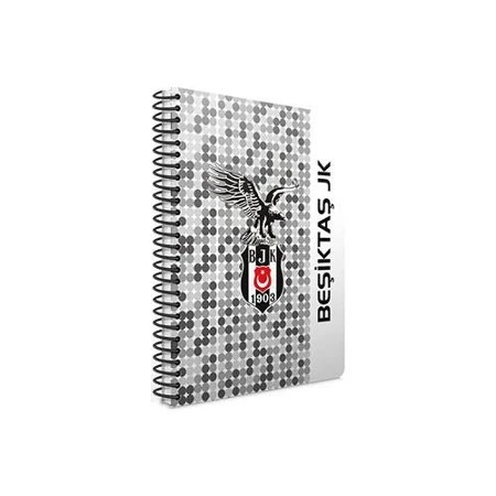 Gıpta Taraftar-Bjk Spiralli A6 Ofset Pp Kapak Bloknot 80 Yaprak Çizgili 3-8320000-2011 ürün görseli 1
