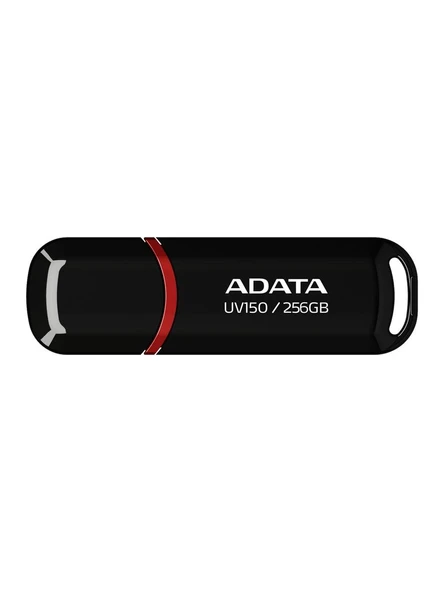 Adata Uv150-256Gb Usb3.2 Gen1 Black Flash Bellek ürün görseli 1