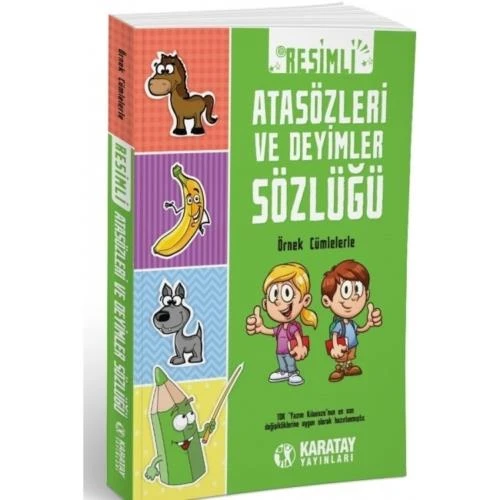 4E Karatay Resimli Atasözleri Ve Deyimler Sözlüğü ürün görseli 1