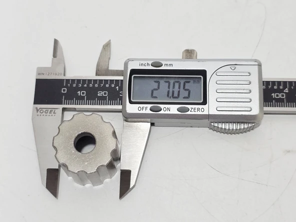 PMPC9502 Metal Eleman 27mm (5 Adet) - Resim 3